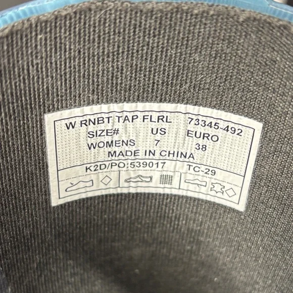 Bogs Blue & Pink Floral Size 7 Tall  Rain Boots Pull-On NWOT Women’s 💙 - Picture 11 of 12